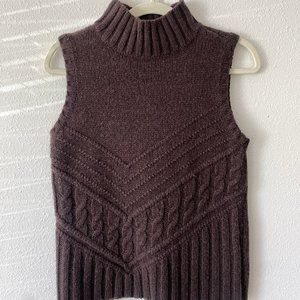 Moda International Brown Sweater Vest